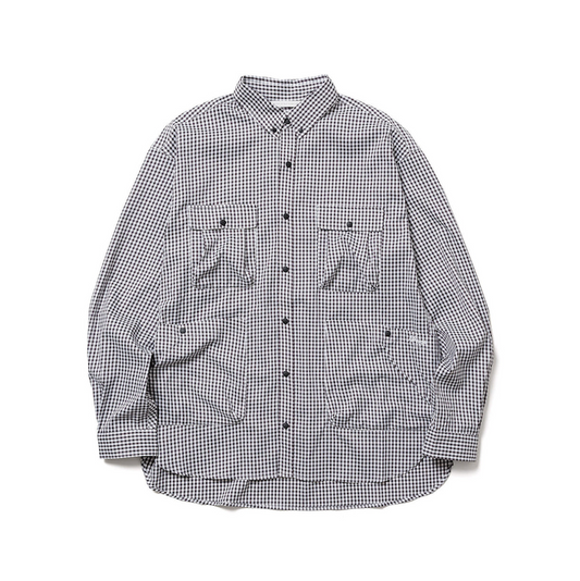 Nanga Gingham Check Camp Shirt Men's