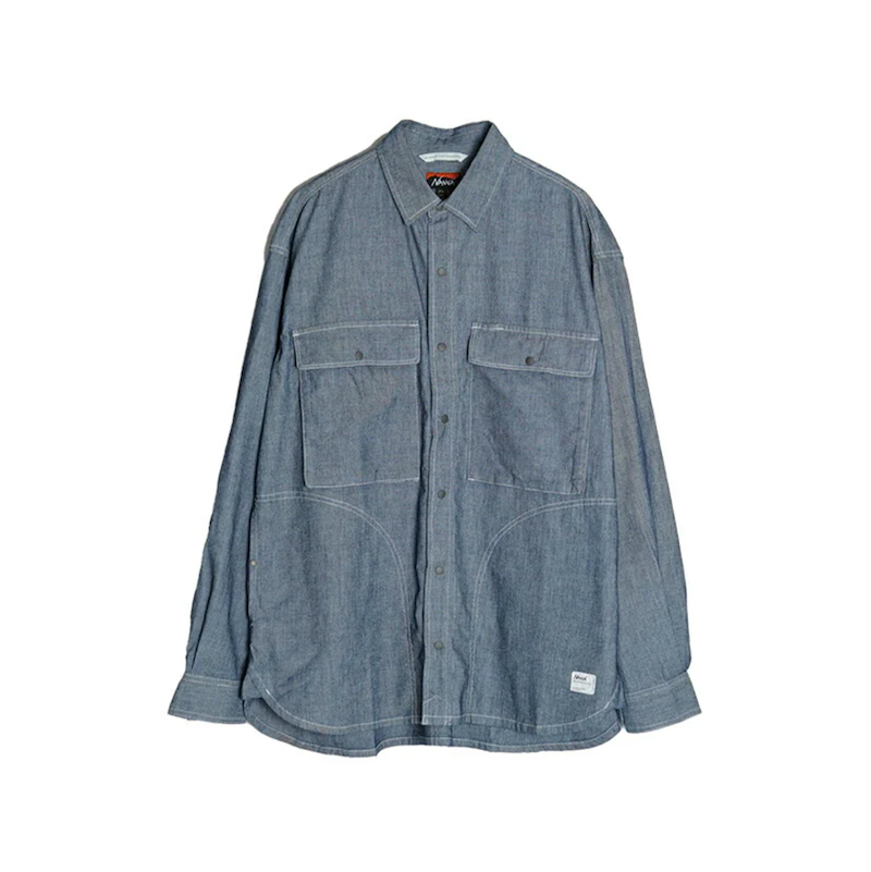 Nanga Hinoc Chambray Field Shirt Men's