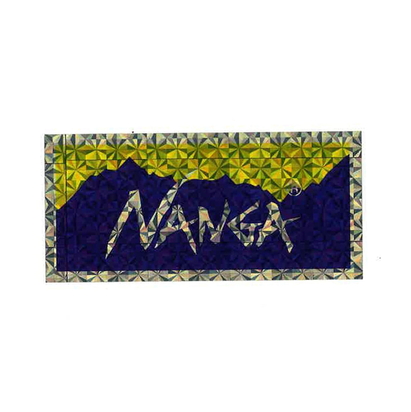 Nanga Holographic Logo Sticker