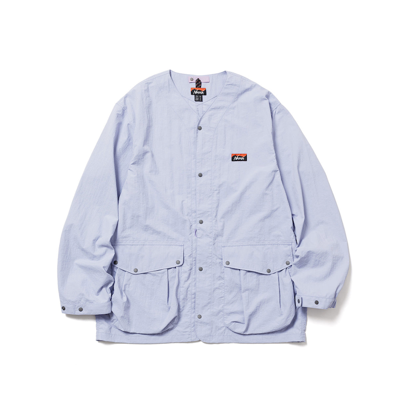 Nanga Nylon Tusser No Collar Jacket Men's